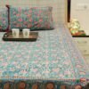 Sanganeri Hand Block Printed Pure Cotton Double Bedsheet