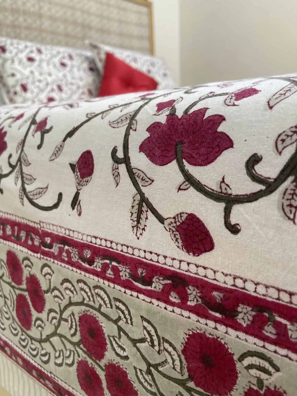 Sanganeri Handblock Printed Double Bedsheet 5h scaled