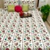 Hand Block Printed Pure Cotton King Size Bedsheet