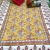 Sanganeri Handblock Printed Single Bedsheet 10a scaled