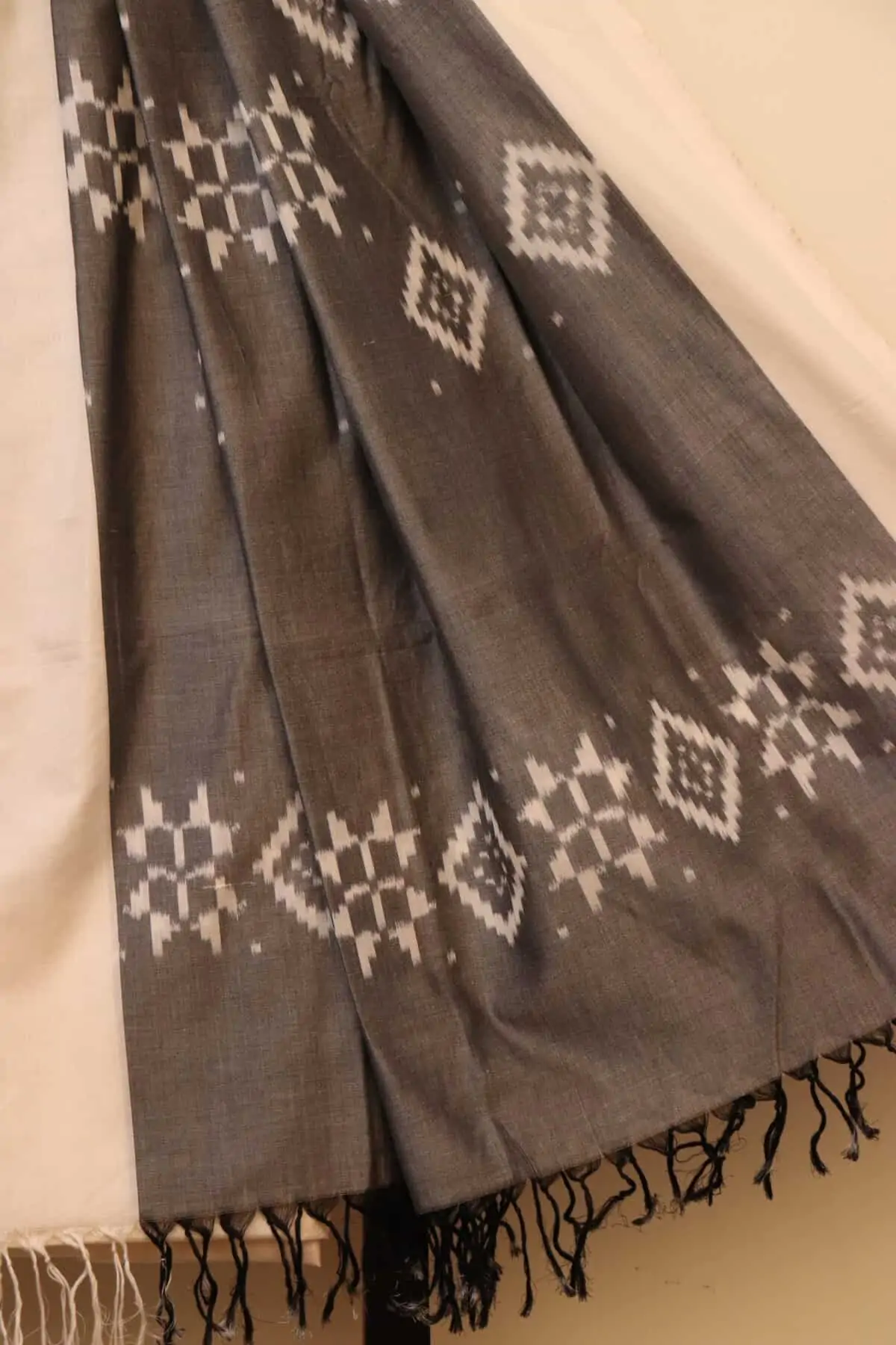 Ikat Handwoven Mercerised Cotton Suit