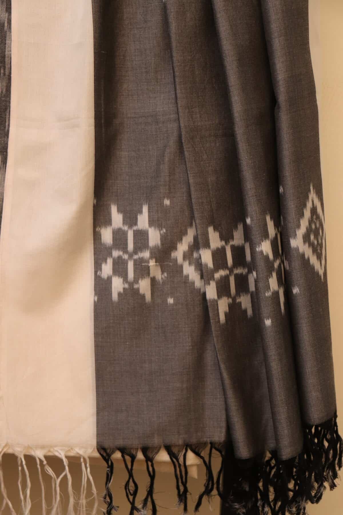 Ikat Handwoven Mercerised Cotton Suit