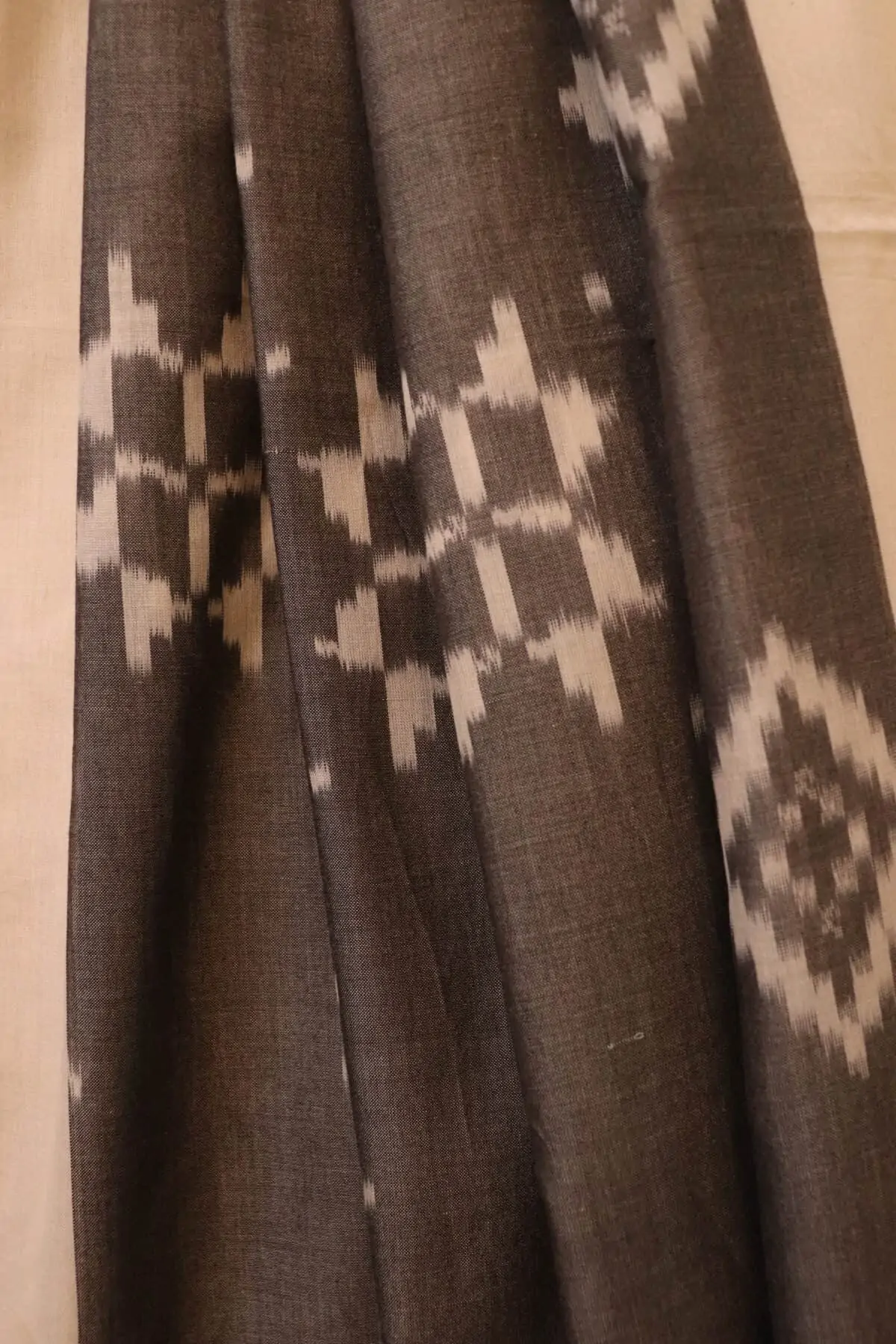 Ikat Handwoven Mercerised Cotton Suit
